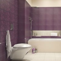fioletowe plytki do lazienki kwadro ceramika