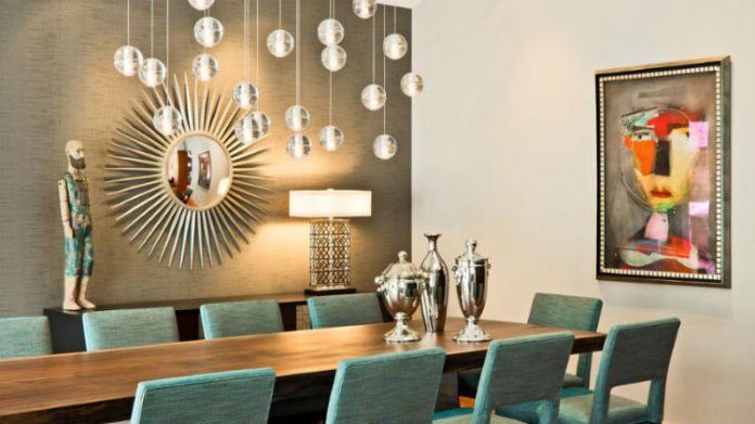 ŚCIANY ZŁOTE, SREBRNE: luksus, bogactwo i władza