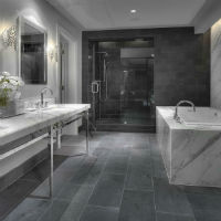 szara lazienka carl mayfield fotograf