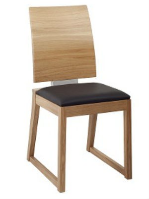 Krzesło Terra 2 z tapicerowanym siedziskiem