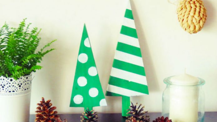 Jak samodzielnie zrobić drewnianą choinkę?