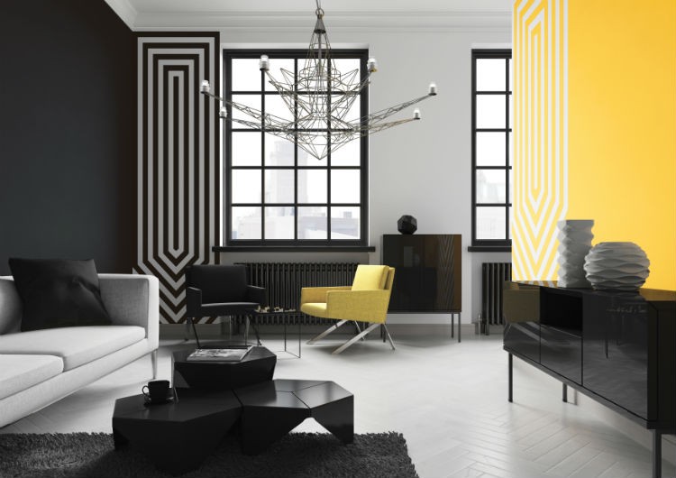 Trendy kolorystyczne Śnieżka 2015 - Geometria koloru