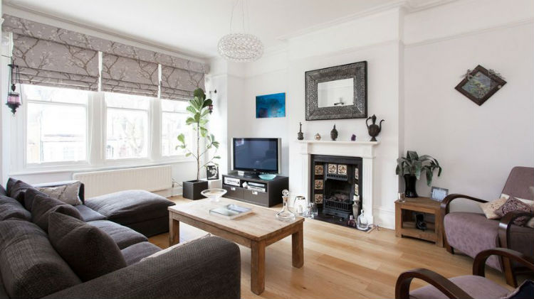 Roleta rzymska fot.: DS Interior Design