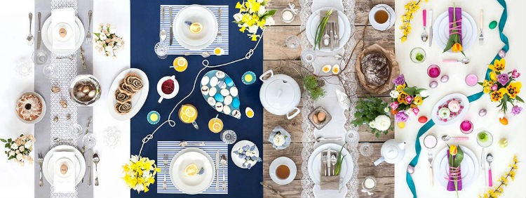 Jak udekorować st&oacute;ł wielkanocny? fot.: westwing.pl