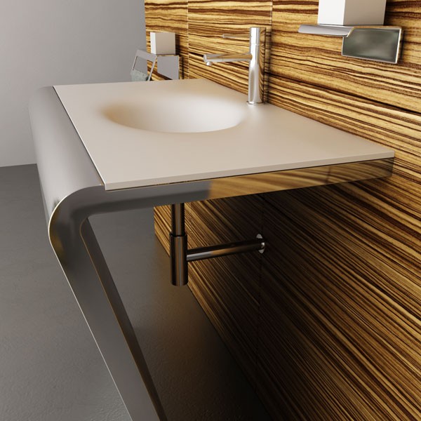 Umywalki ze stali nierdzewnej Componendo 