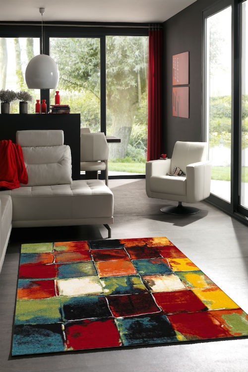 Dywan o intensywnej kolorystyce, fot.: Komfort