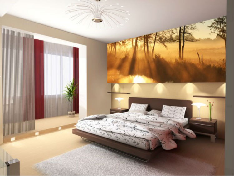 Aranżacja fototapety