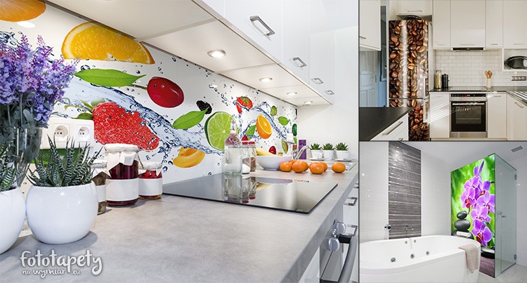 Fototapety we wnętrzach – niekonwencjonalne zastosowania fototapet 5 Fotapeta w kuchni