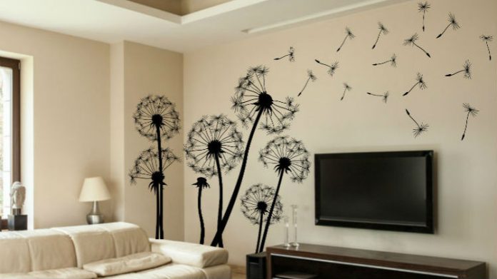 Aranżacja fototapety naklejkomania eu