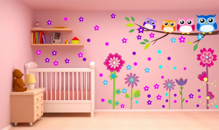 Aranżacja fototapety w pokoju dziecka