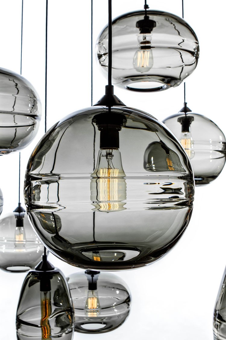 Szklane lampy
