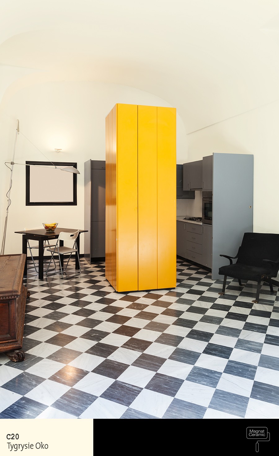 5) Ż&oacute;łtawa kolorystyka sprawdza się tam, gdzie naturalnego światła jest niewiele