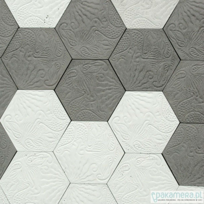 LA RAMBLA - betonowe płytki ozdobne 3D, Art Visio