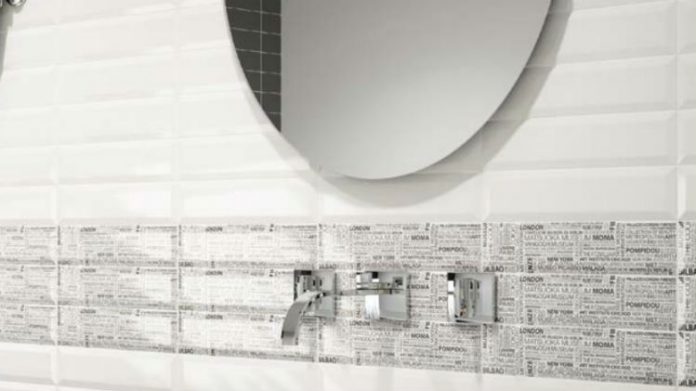 Płytki ścienne metro w łazience: kafle inspirowane paryskim i londyńskim metrem