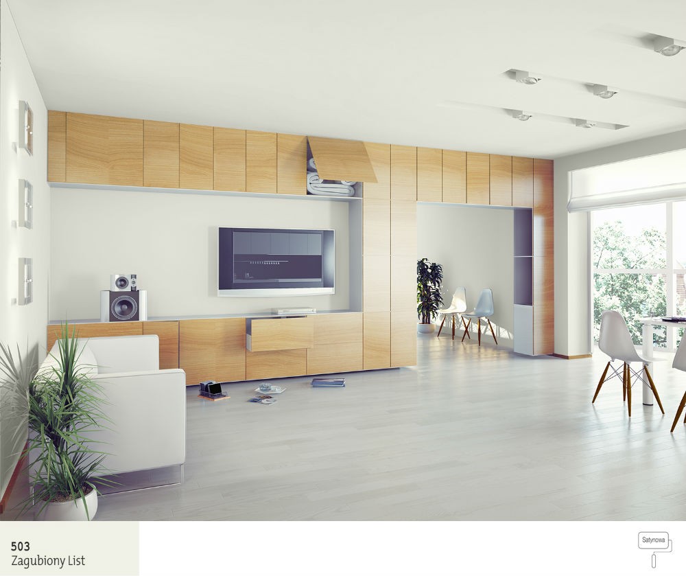 5 oryginalnych aranżacji ściany telewizyjnej w salonie 14 TV w zabudowie