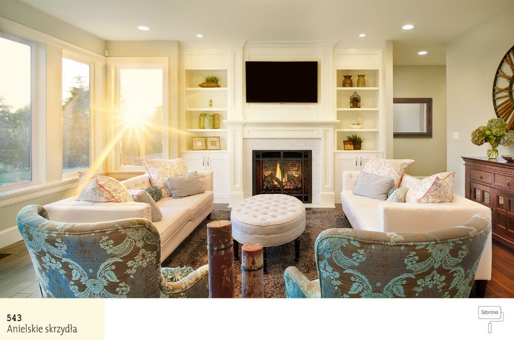 5 oryginalnych aranżacji ściany telewizyjnej w salonie 15 TV czy kominek?