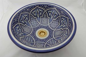 Orientalna umywalka, malowana dwustronnie