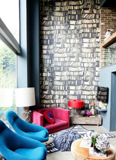 Pomysły na dekorację ściany w salonie - fototapeta, źr&oacute;dło: Abigail Ahem