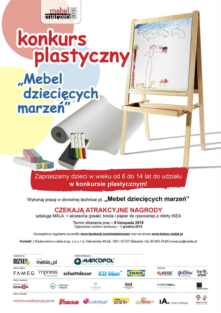 Konkurs „Mebel dziecięcych marzeń 2016” rozstrzygnięty