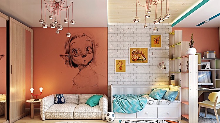 ciekawe aranżacje pokoju