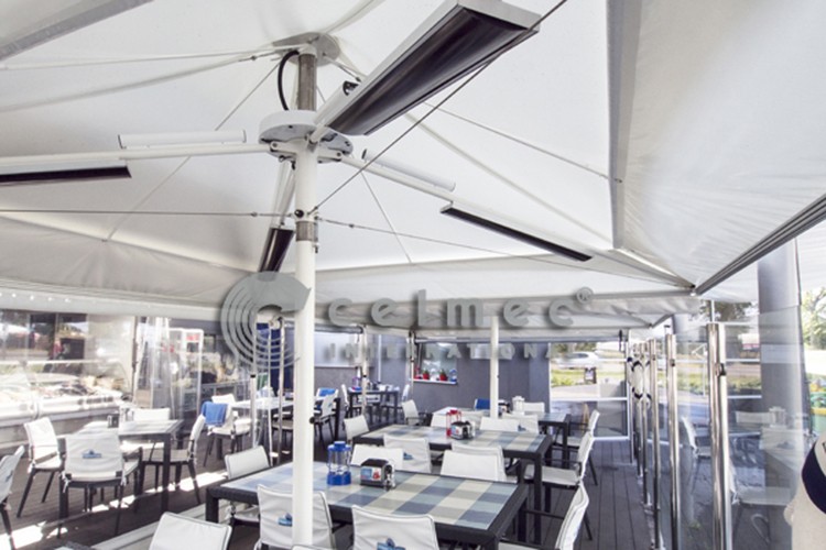 Jak ogrzać taras? Systemy grzewcze Heatray