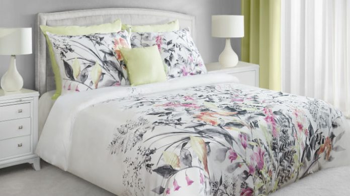 Kwiatowa pościel Eurofirany