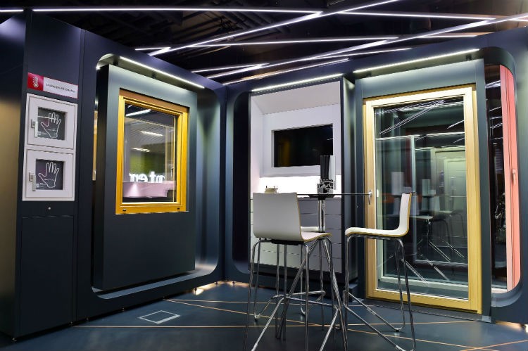 Wnętrze internorm showroom