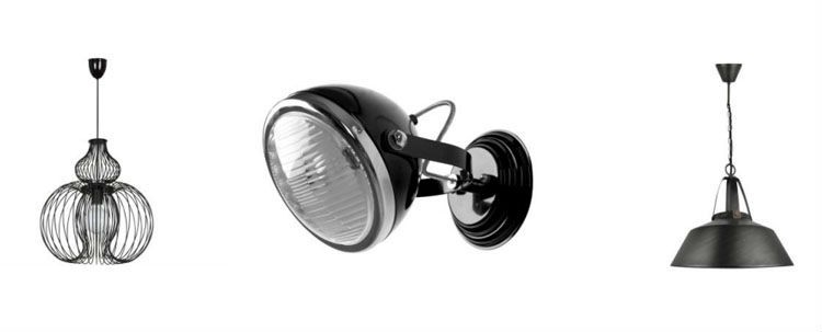 Oświetlenie w stylu loft