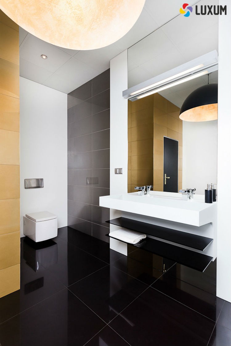 lazienka minimalistyczna luxum aranzacja