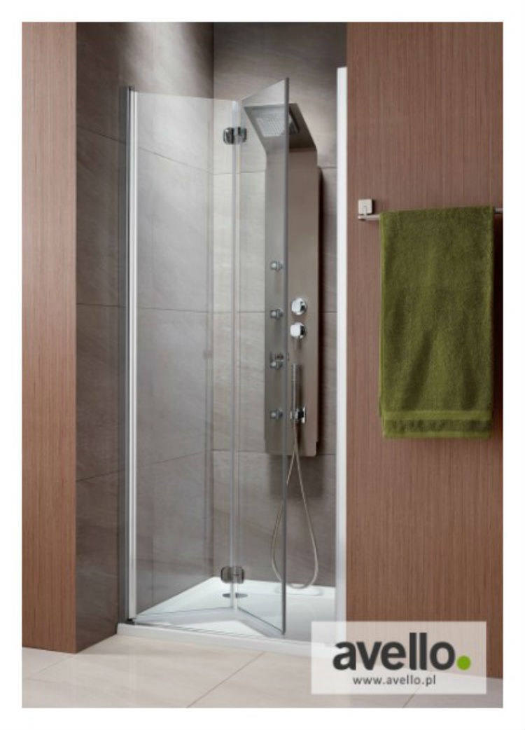 drzwi prysznicowe skladane bifold radaway eos
