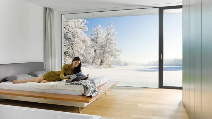 internorm zima okna trzyszybowe pasywne energooszczedne