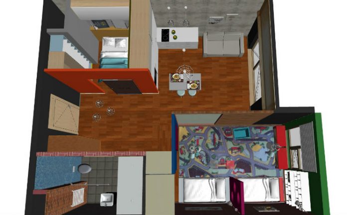 male mieszkanie dla rodziny