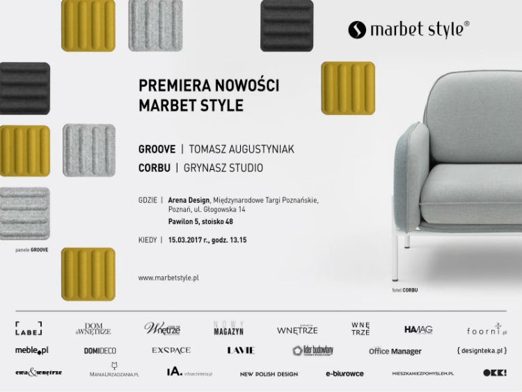 marbet style plakat zaproszenie