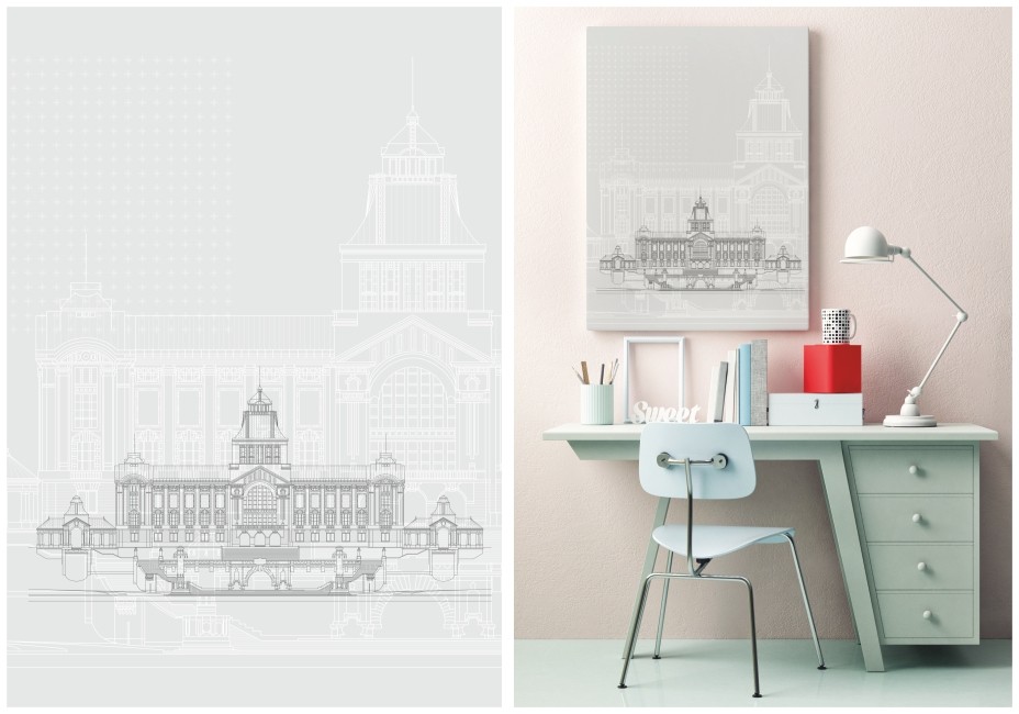 Odmień swoje wnętrze dzięki fototapetom i obrazom drukowanym na płótnie 14 CANVAS CITY WALY obraz malowany na płótnie