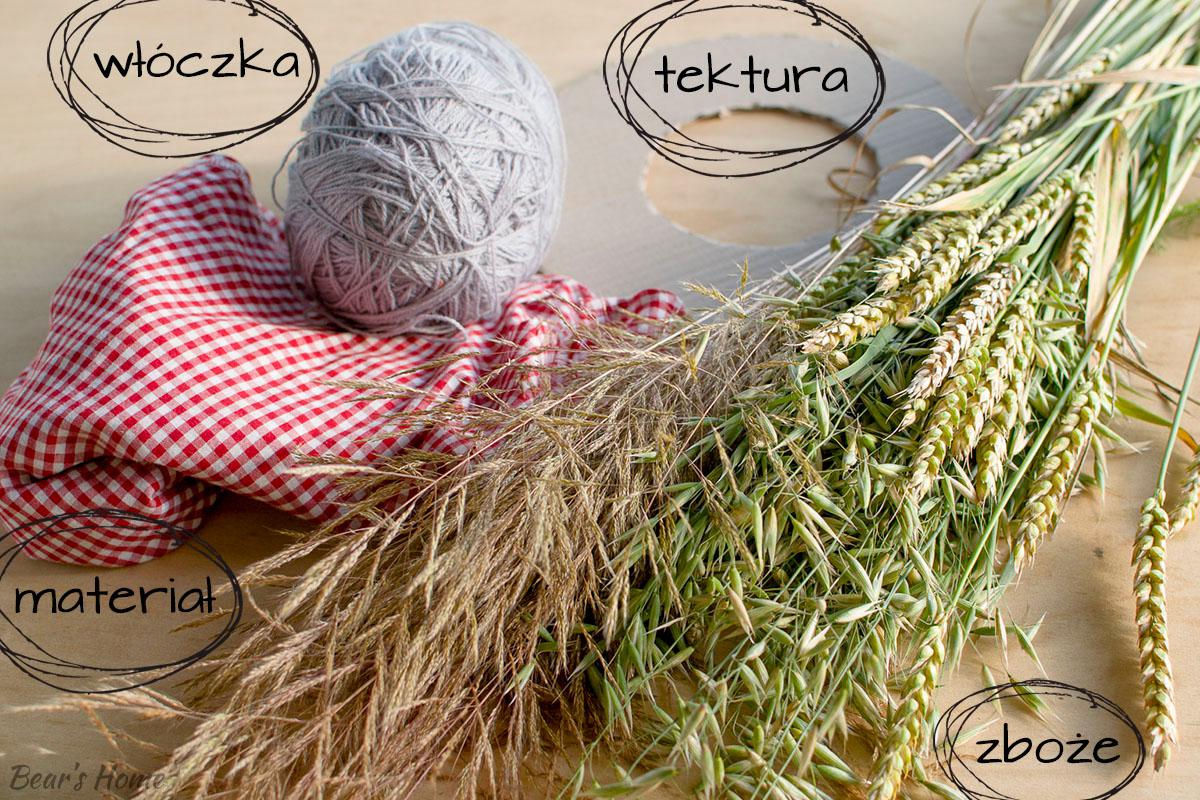 Wianek ze zbóż, wspomnienie lata - zrób to sam! 13 zboze