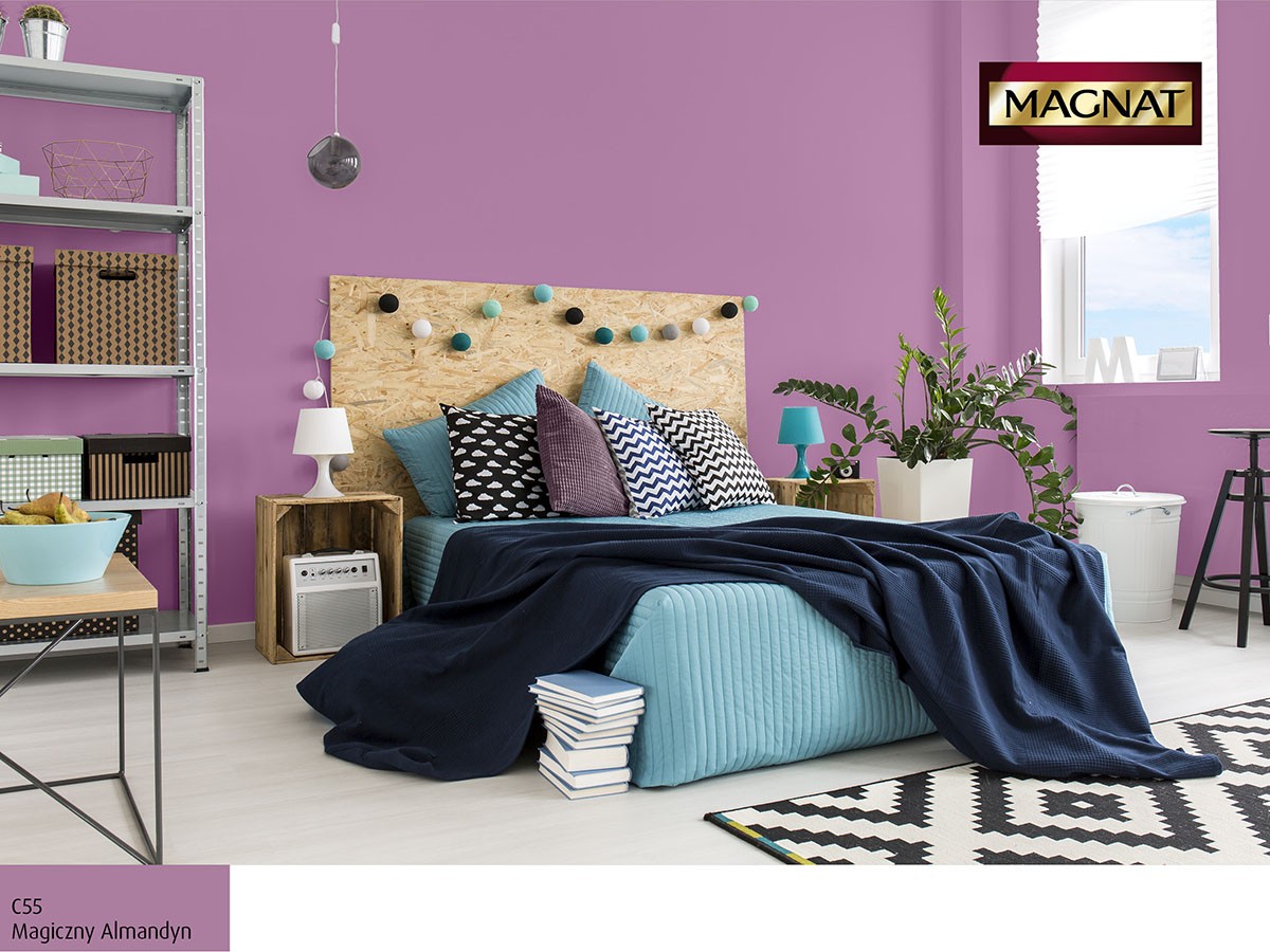 Sypialnia z charakterem Kolorowe inspiracje 02