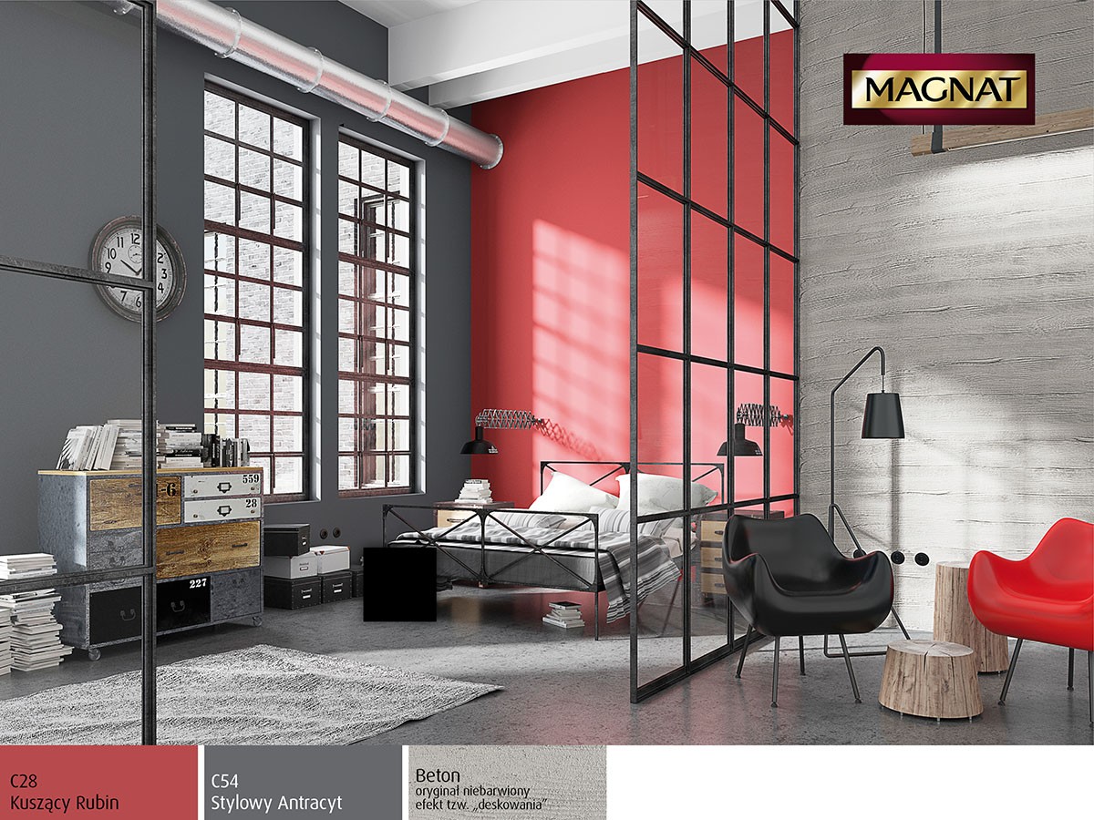 Sypialnia z charakterem Kolorowe inspiracje 04