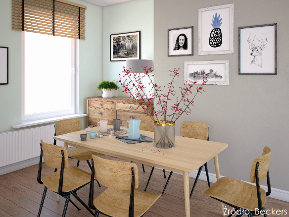 Noworoczne inspiracje - baw się kolorem we wnętrzu 7 kolory beckers