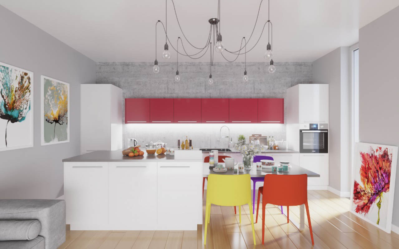 Modna i funkcjonalna kuchnia 3 Modna kuchnia