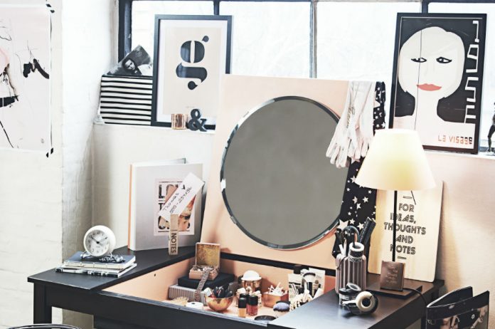 jak zrobić toaletkę