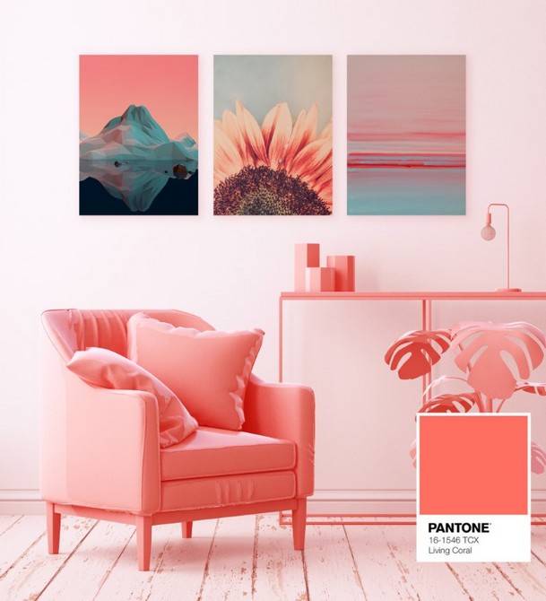 kolor roku living coral 2019