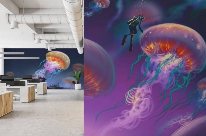 aranżacja biura kolory