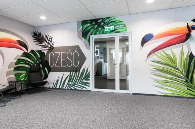 aranżacja biura kolory