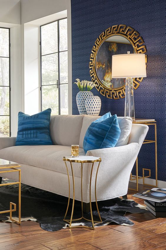 zlote dodatki we wnetrzu