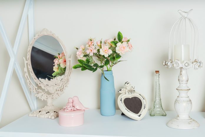 dodatki w stylu shabby chic